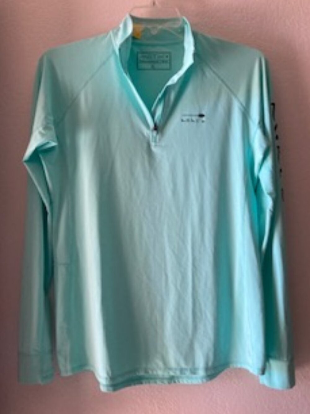 ANETIK KUKIO HAWAII RESORT HI-PERFORMANCE PULLOVER UPF 30 1/4 ZIP LONG SLEEVE XL
